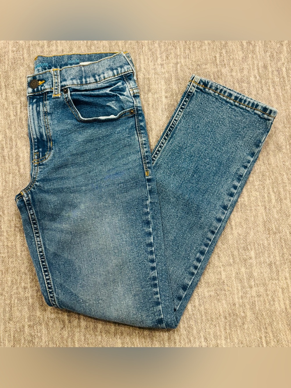 Kids' Classic Blue Denim Jeans - Comfortable Everyday Style